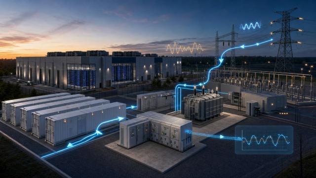 Data Centers + Battery Storage: A New Grid Support Model